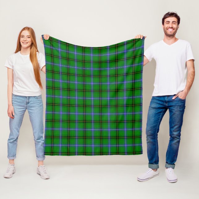 Henderson Plaid Fleece Blanket (In Situ)