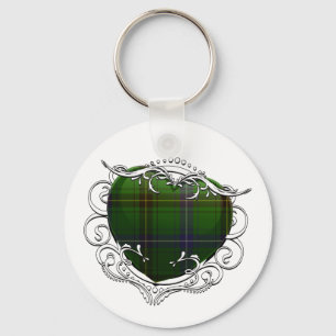 Henderson Tartan Heart Key Ring