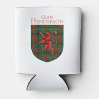 Henderson Tartan Scottish Plaid Lion Rampant