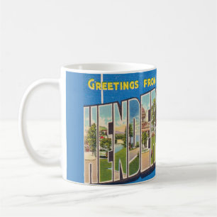 Hendersonville NC Greetings  Coffee Mug