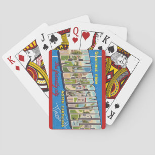 Hendersonville NC Greetings Playing Cards