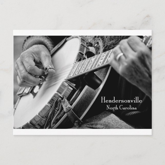 Hendersonville, NC Postcard (Front)