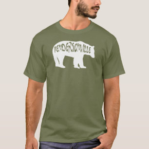 Hendersonville North Carolina Bear T-Shirt