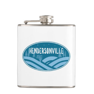 Hendersonville North Carolina Outdoors Hip Flask