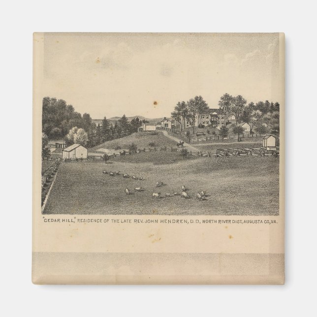 Hendren residences magnet (Front)