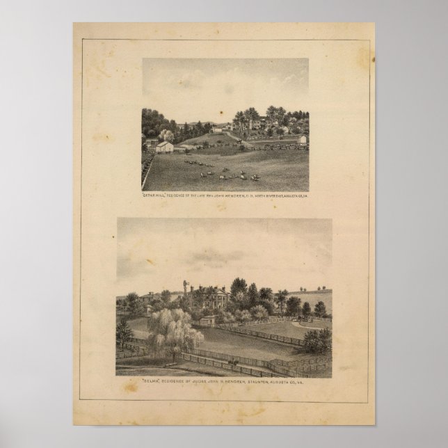 Hendren residences poster (Front)