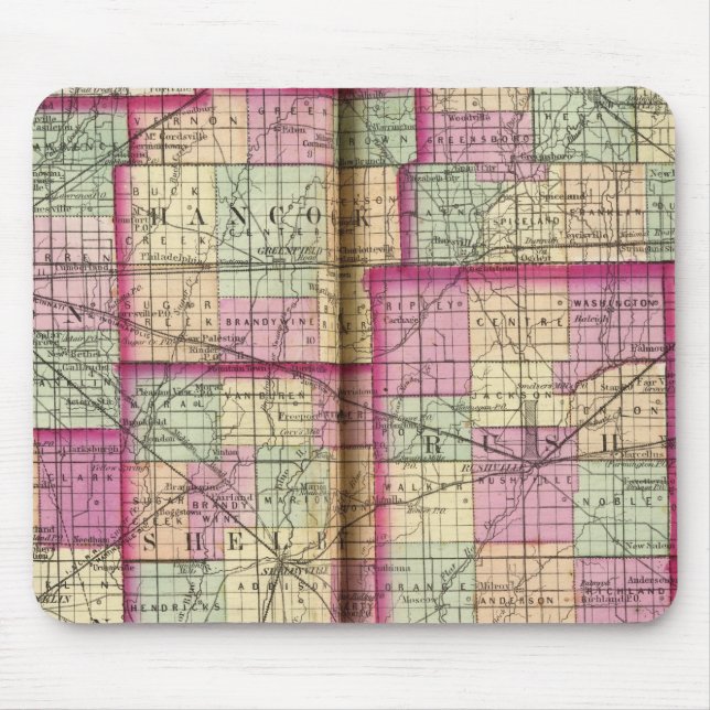 Hendrickson County and Marion County Mouse Pad (Front)