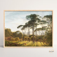 Hendrik Voogd Italian Landscape Umbrella Pines