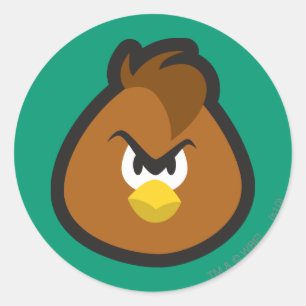 Henery Hawk 3 Classic Round Sticker