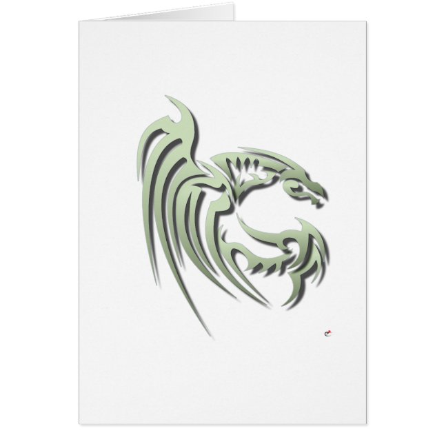 Henham the Metallic Green Dragon (Front)