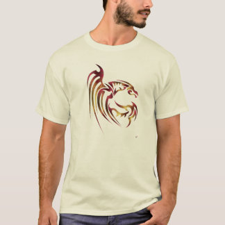 Henham the Metallic Red and Gold Dragon T-Shirt