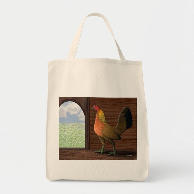 Henhouse View Tote Bag (Front)