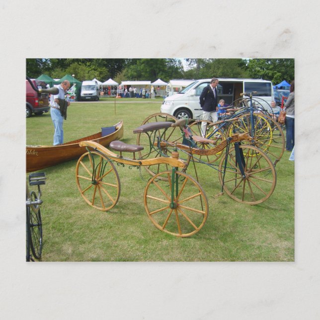Henley on Thames, Antique bicycles 1 Postcard (Front)