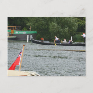 Henley on Thames, Gondola on the Thames Postcard