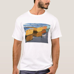 Henley-on-Thames row boats on the Thames River, T-Shirt