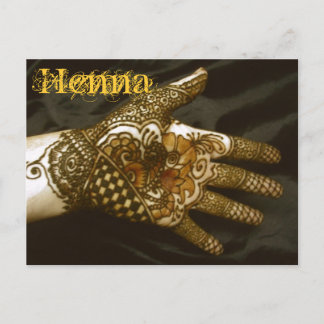 Henna Hand of the Dogwood Postcard