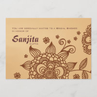 Henna Inspiration Invitation