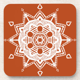 Henna Mandala Coaster