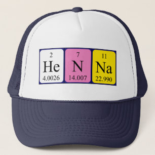 Henna periodic table name hat