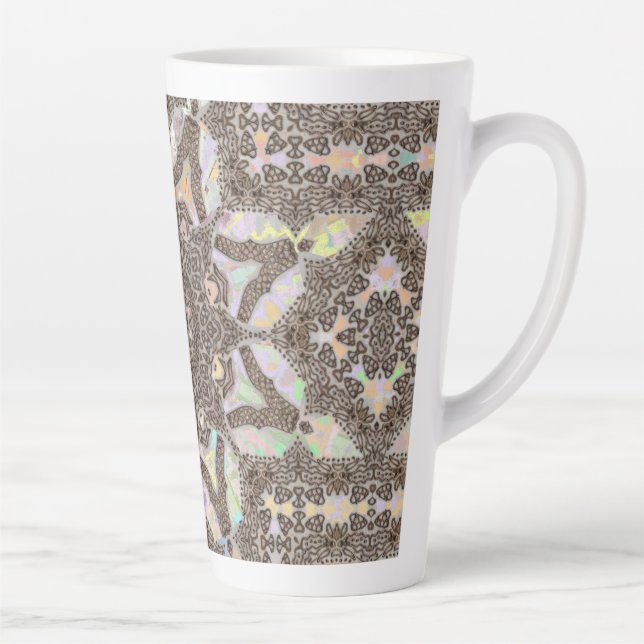 Henna Phoenix Original Art Mandala Cup Mug (Right)