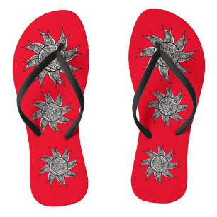 Henna-style Sun Tattoo Thunder_Cove Thongs
