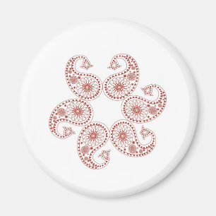 Henna Tattoo Merchandise Magnet