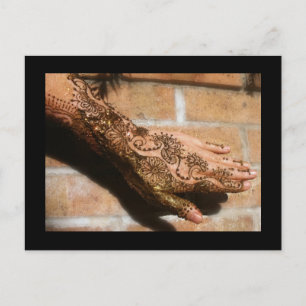 Henna Urban Postcard