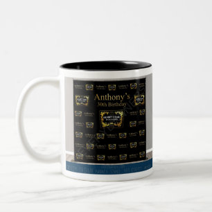 Hennything is possible themed Backdrop Two-Tone Coffee Mug