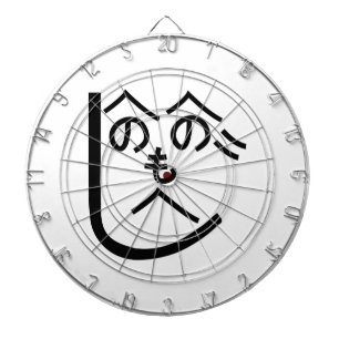Henohenomoheji へのへのもへじ dartboard