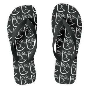 Henohenomoheji へのへのもへじ thongs