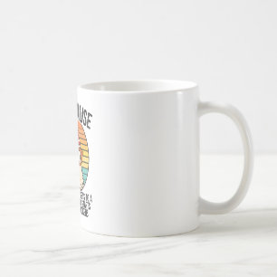 Henopause Funny Chicken Lover Retro Sunset Humour  Coffee Mug