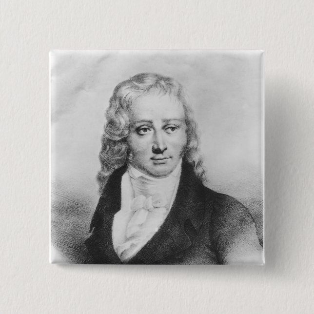 Henri Benjamin Constant de Rebecque 15 Cm Square Badge (Front)