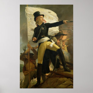 Henri de La Rochejaquelein , leader of the Poster