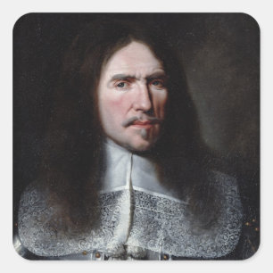 Henri de la Tour d'Auvergne Viscount of Turenne Square Sticker
