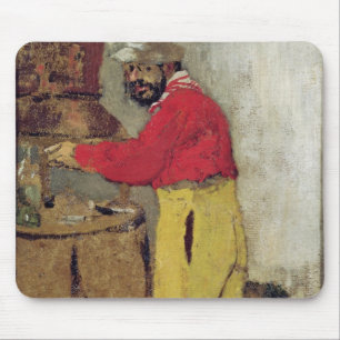 Henri de Toulouse-Lautrec at Villeneuve sur Mouse Pad