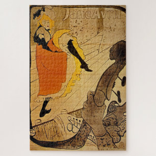 Henri de Toulouse-Lautrec Belle Epoque Vintage Art Jigsaw Puzzle