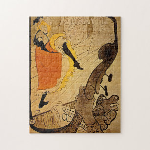 Henri de Toulouse-Lautrec Belle Epoque Vintage Art Jigsaw Puzzle