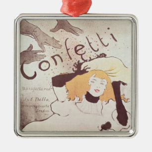 Henri de Toulouse-Lautrec   Confetti, 1893 Metal Tree Decoration