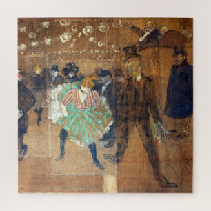 Henri de Toulouse-Lautrec - Dance at the Rouge Jigsaw Puzzle