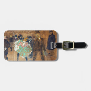Henri de Toulouse-Lautrec - Dance at the Rouge Luggage Tag