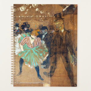 Henri de Toulouse-Lautrec - Dance at the Rouge Planner