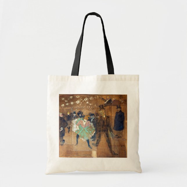 Henri de Toulouse-Lautrec - Dance at the Rouge Tote Bag (Front)