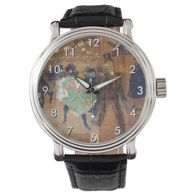 Henri de Toulouse-Lautrec - Dance at the Rouge Watch (Front)