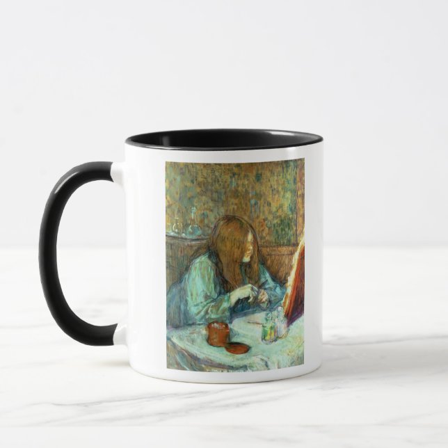 Henri de Toulouse-Lautrec | Madame Poupoule at her Mug (Left)