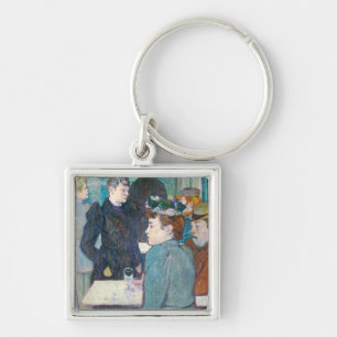 Henri de Toulouse-Lautrec   Moulin de la Galette Key Ring