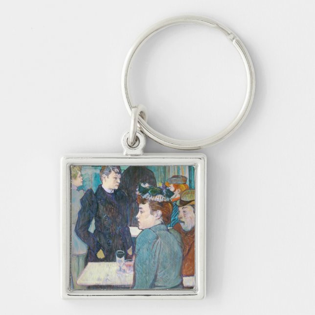 Henri de Toulouse-Lautrec | Moulin de la Galette Key Ring (Front)