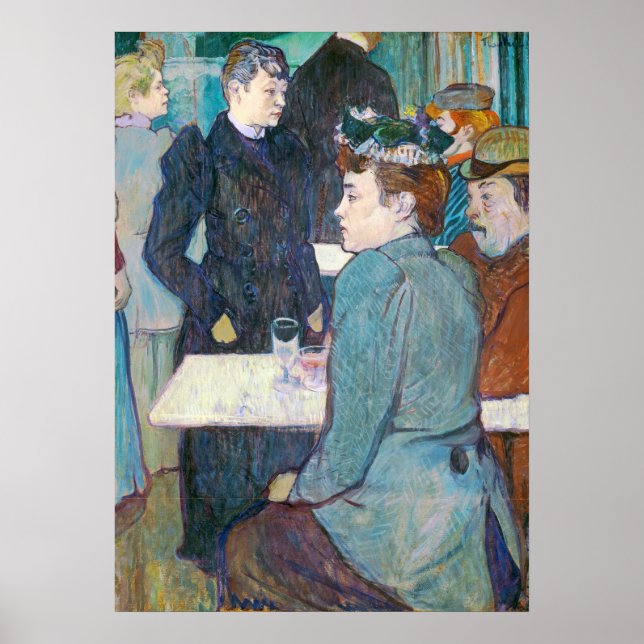 Henri de Toulouse-Lautrec | Moulin de la Galette Poster (Front)