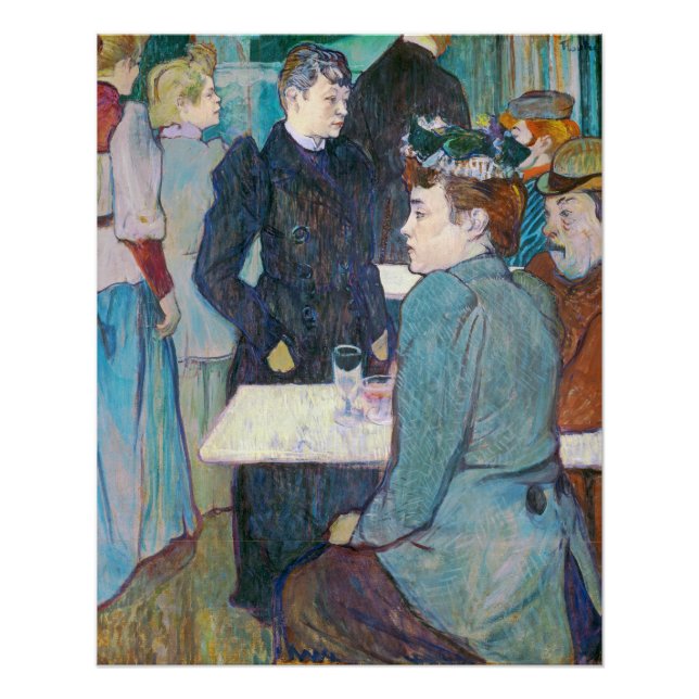 Henri de Toulouse-Lautrec | Moulin de la Galette Poster (Front)