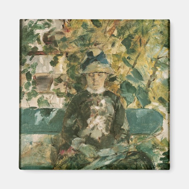 Henri de Toulouse-Lautrec | Portrait of Adele Tapi Magnet (Front)