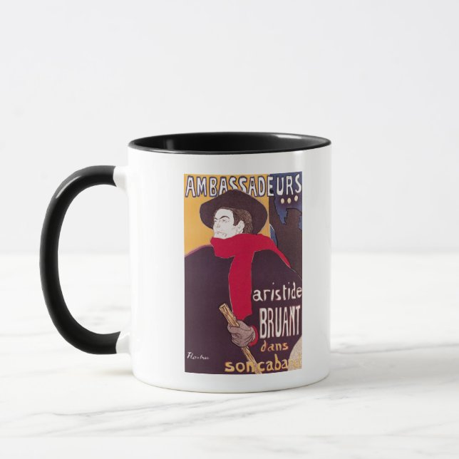 Henri de Toulouse-Lautrec | Poster advertising Ari Mug (Left)